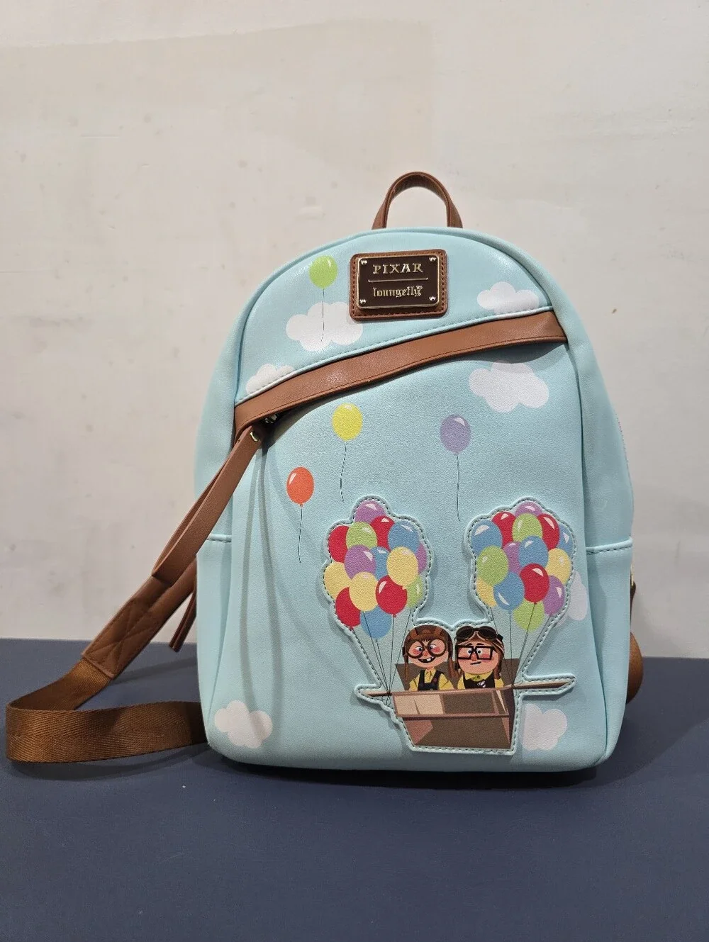 Loungefly Disney Pixar UP Carl Ellie Balloons Mini Backpack Adventure Kids